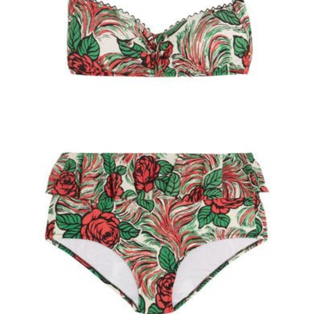 NWT ANNA SUI BIKINIS_KATY PERRY